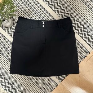 Slazenger Black Mini Skirt